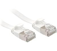 Lindy 47542 - Cable de red (2 m, Cat6a, U/FTP (STP), RJ-45, RJ-45, Blanco)