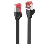 LINDY 47573 RJ45 Netzwerkkabel, Patchkabel CAT 6 U/UTP 3.00m Schwarz mit Rastnas