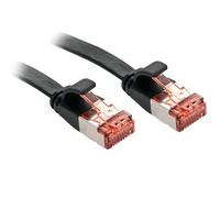 Lindy - 47574 cable de red Negro 5 m Cat6 U/FTP (STP)