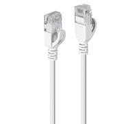 Lindy 47580 Cable de red Cat.6A U/UTP LSZH ultra delgado, gris, 0,3m