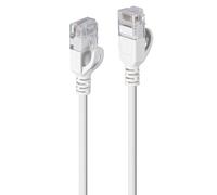 LINDY 47596 Cable de red ultra delgado LSZH Cat.6A F/UTP de 5 m, color gris