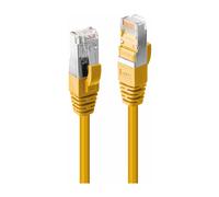 LINDY 47869 Cable de Red LSZH Cat.6A S/FTP, 15 m, Color Amarillo