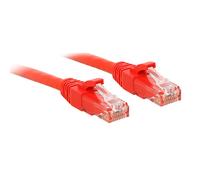 Lindy - 48031 cable de red Rojo 0,5 m Cat6 U/UTP (UTP)
