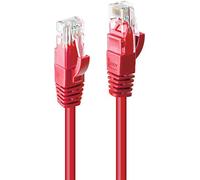 Lindy Cable de red 48033 UTP rígido Categoría 6 2 m Rojo 1 unidad