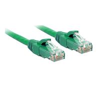 Cable de red Lindy Cat6 U/UTP 0.3m - RJ-45, Verde