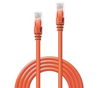 Lindy Cable de red 48108 U/UTP Cat.6 de 2 m, color naranja