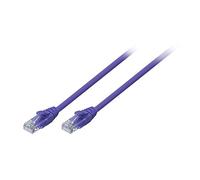Lindy 48120 Cable de Red Patch Cat.6 U/UTP Violeta Morado 0,3 m