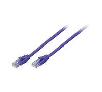 Lindy 48120 Cable de Red Patch Cat.6 U/UTP Violeta Morado 0,5 m