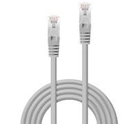 LINDY 48344 F/UTP Patch Cable, 3 m, Color Gris