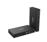 Lindy 5 km HDMI 4K60 KVM USB 2.0, RS-232 y extensor IR, 874615 (USB 2.0, RS-232 y extensor IR)