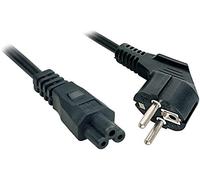 Lindy 5m, cee 7/7 - iec 320 c5 negro cee7/7 c5 acoplador