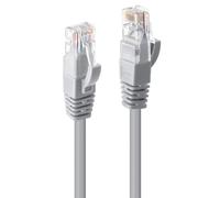 LINDY 7.5m Cat.6 U/UTP Network Cable, Grey 7.5m Grey