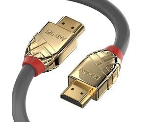 Lindy 7.5m Standard HDMI Cable, Gold Line, Premium Design, Gold Plated, with Eth