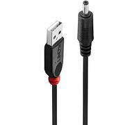 Lindy 70266 cable de transmisión Negro 1,5 m USB A