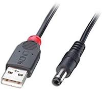 Cable USB Lindy 1,5 m USB 2.0 A a DC Negro