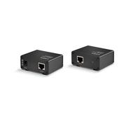 Lindy 70456 extensor audio/video Transmisor y receptor de señales AV Negro