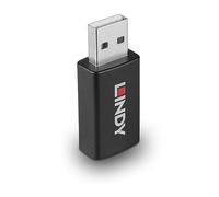 LINDY 71263 Bloqueador de Datos USB 2.0 Tipo A a A con Carga de batería 1.2