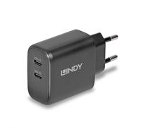 Lindy 73438 cargador de dispositivo móvil universal negro corriente a