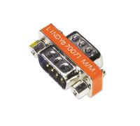 LINDY 9-Pin D Gender Changer, Male/Male, 9-Pin D, 9-Pin D