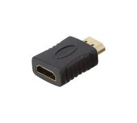 LINDY A/V Adaptador - HDMI (Clase A) Macho a Hembra Digital Conector - Negro