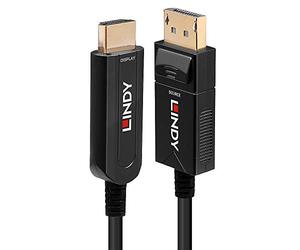 Lindy Accesorios marca modelo 10M FIBRE OPTIC HYBRID DP 1.2 TO HD