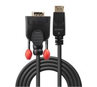 LINDY Adaptador DisplayPort a VGA 41942 2 m Negro