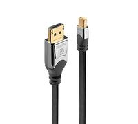 LINDY Adaptador Mini DisplayPort a DisplayPort 36312 2 m Gris