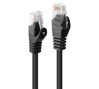 Lindy Basic Cable de Red Cat.6 U/UTP 1 m Negro