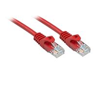 LINDY Basic Network Cable Cat. 6 U/UTP 3 M red