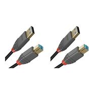 LINDY CABLE 3M USB 3.0 TYP A TO B, ALINE Línea Anthra LINDY CABLE 3 m