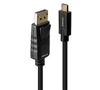 LINDY - Cable Adaptador USB Tipo C a DP 4K60 con HDR, 5 m