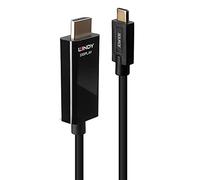 LINDY Cable Adaptador USB Tipo C a HDMI 4K60 de 5 m con HDR