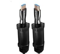 Lindy cable blindado hdmi 8k60 híbrido de fibra óptica de 10 m