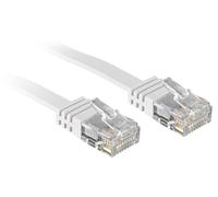 Lindy ? cable de 3 red plana patch cat.6 u/utp cobre 1 m blanco