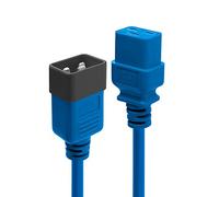 LINDY Cable de extensión IEC C19 a C20 de 2 m, color azul