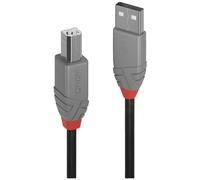 Lindy Cable USB A a USB B 36675 Negro 5 m