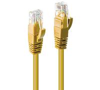 Lindy Cable de red 48062 Cat6 U/UTP Amarillo 1 m