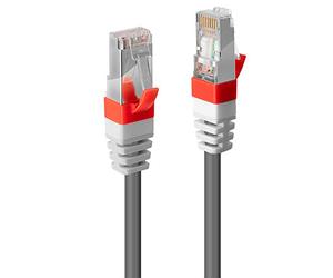 LINDY Cable de Red de 3 m CAT6a SSTP LS0H, Color Gris