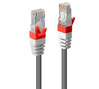 LINDY Cable de Red LS0H CAT6a SSTP (30 m), Color Gris