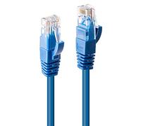 Lindy Cable de Red Rígido UTP Categoría 6 48017 Rojo Azul 1 m 1 Unidad