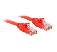 LINDY Cable de Red Rígido UTP Categoría 6 48033 2 m Rojo 1 unidad