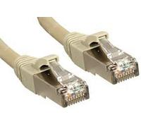 LINDY Cable de Red RJ45 45589, Cable de conexión Cat 6 S/FTP, 20 m, Color Gris,