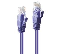 Lindy Cable Ethernet U/UTP CAT6 de 20 m, Color Morado