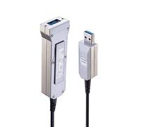 LINDY Cable híbrido USB 3.0, 50m