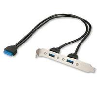 LINDY Cable USB 33096 Multicolor