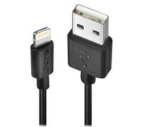 LINDY Cable USB a Lightning de 0,5 m, Color Negro
