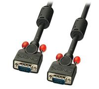 Lindy - 36371 cable VGA 0,5 m VGA (D-Sub) Negro
