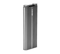 Lindy 43318 caja para disco duro externo Caja externa para unidad de estado sólido (SSD) Plata M.2