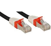 Lindy cat.6 (a) sstp / s/ftp pimf premium 0.5m cable de red negro 0,5