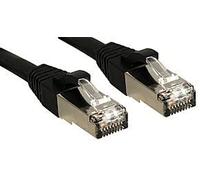 Lindy cat.6 sstp / s/ftp pimf premium 10.0m cable de red negro 10 m